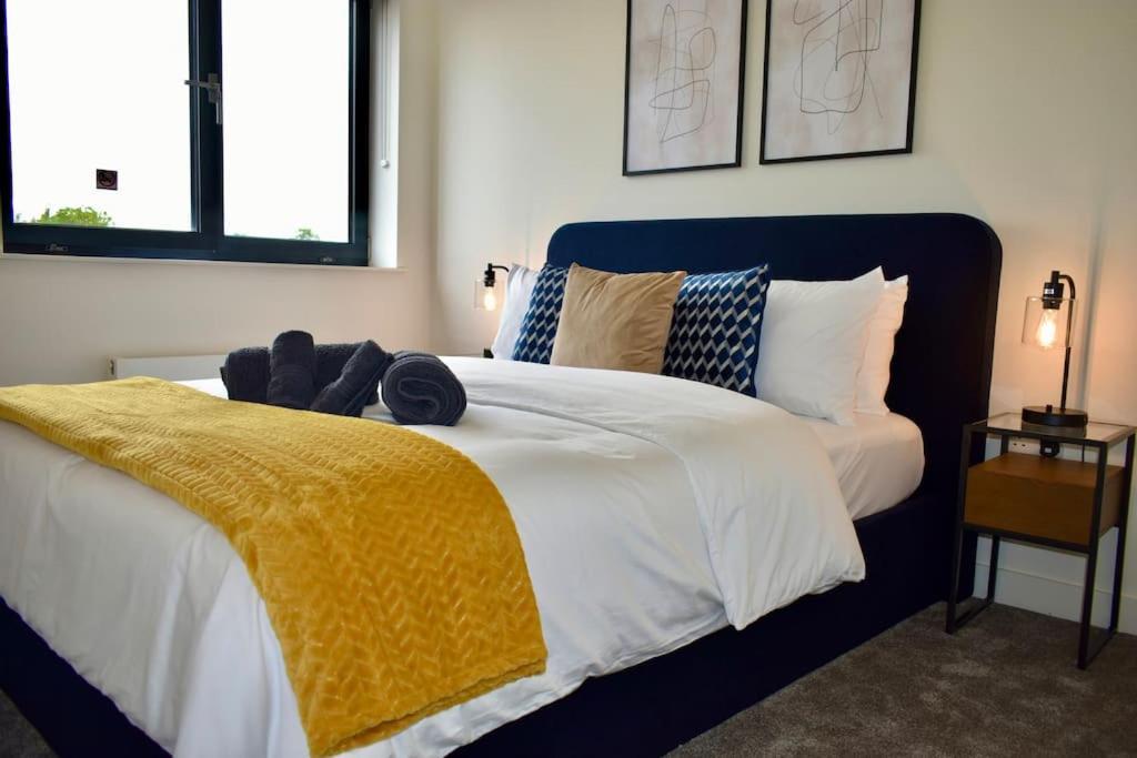 Stylish Modern 1Bed Apartment In Bedford Exterior foto